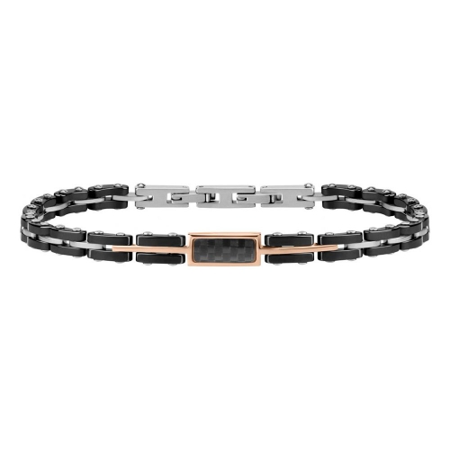 Morellato Ceramic br. black ceramic ss & rg