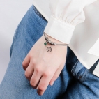 Morellato Drops br. snake chain 3 beads donna SCZ929