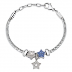 Morellato Drops br. snake chain 3 beads donna SCZ937