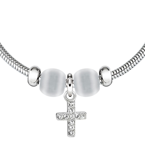 Morellato Drops br. snake w2stone+cross bead femminile SCZ1010