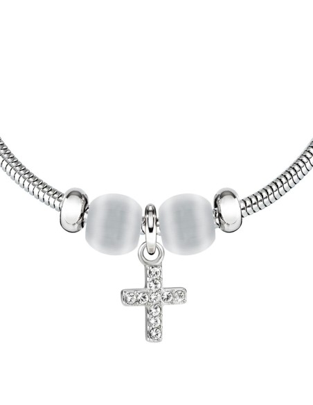 Morellato Drops br. snake w2stone+cross bead femminile SCZ1010