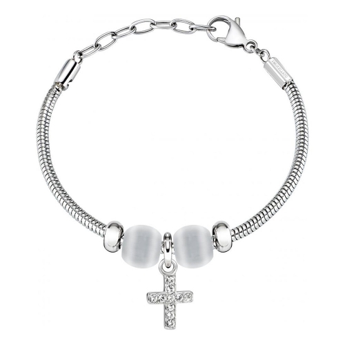 Morellato Drops br. snake w2stone+cross bead femminile SCZ1010