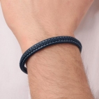 Sector Gioielli Bandy br. blue leather ss buckle maschile SZV41