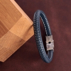 Sector Gioielli Bandy br. blue leather ss buckle maschile SZV41
