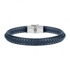 Sector Gioielli Bandy br. blue leather ss buckle maschile SZV41
