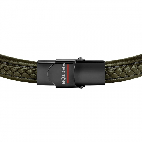 Sector Gioielli Bandy br. military leather black buckle