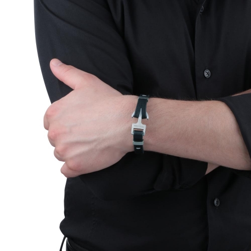 Sector Gioielli Bandy br. black leather 23mm uomo SZV12