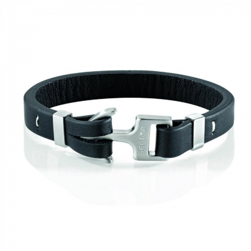 Sector Gioielli Bandy br. black leather 23mm uomo SZV12