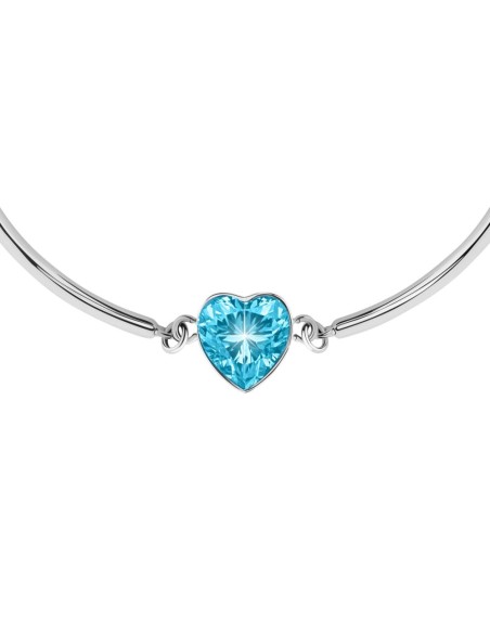 Sector Gioielli Emotion br.ss light blue heart stone femminile