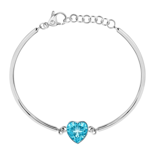 Sector Gioielli Emotion br.ss light blue heart stone femminile