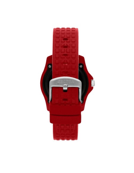 Sector 16.5 40mm 3h black dial red silicon st