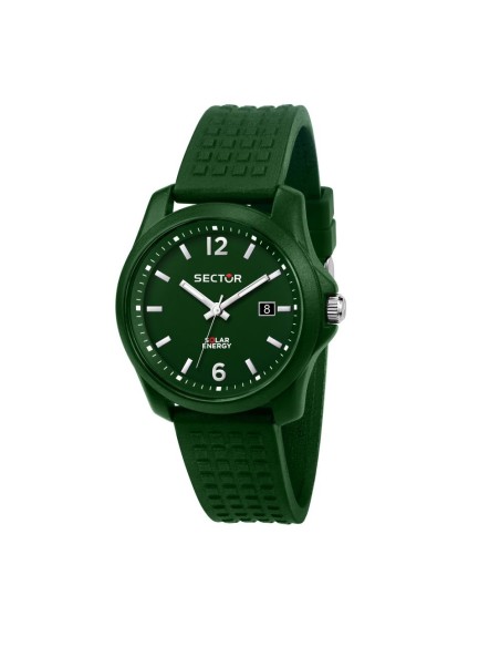 Sector 16.5 40mm 3h green dial green silicon st