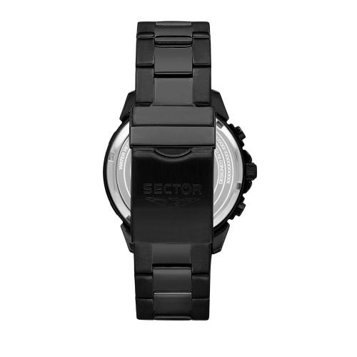 Sector ADV2500 – Orologio Uomo Acciaio Nero Blu...