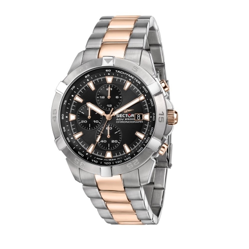 Sector ADV2500 – Orologio Uomo Bicolore Nero...