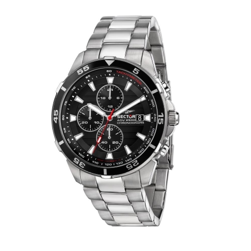 Orologio SECTOR Uomo ADV2500 Cronografo Acciaio...