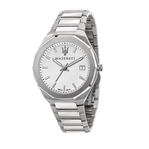 Orologio MASERATI uomo Stile datario acciaio /...