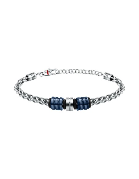 Bracciale SECTOR uomo Ceramic acciaio e ceramica blu