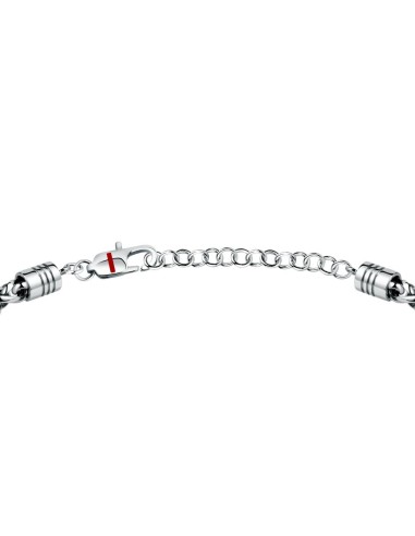 Bracciale SECTOR uomo Ceramic acciaio e...