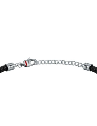 Bracciale SECTOR uomo Ceramic pelle nero