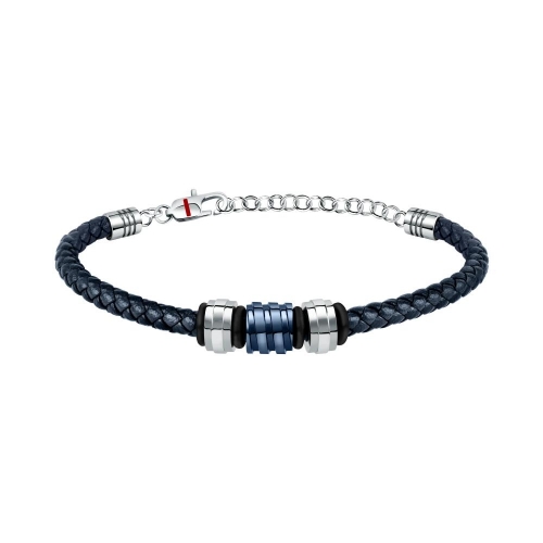 Sector Ceramic br. ss+blue leather 22.5cm