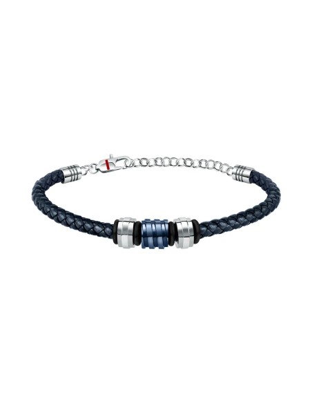 Sector Ceramic br. ss+blue leather 22.5cm