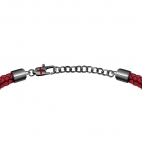Bracciale SECTOR uomo Bandy corda rosso / nero