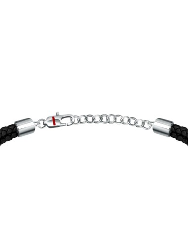 Bracciale SECTOR uomo Bandy pelle nera /...