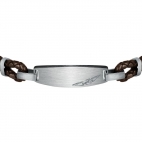 Bracciale SECTOR uomo Bandy corda marrone / acciaio