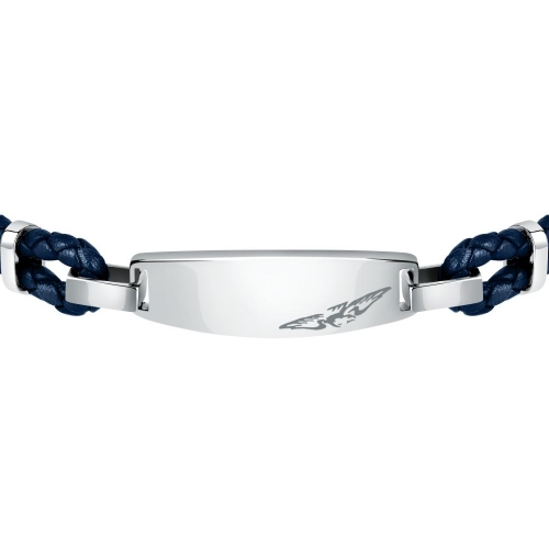 Bracciale SECTOR uomo Bandy corda blu / acciaio