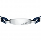 Bracciale SECTOR uomo Bandy corda blu / acciaio