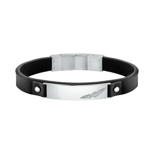 Bracciale SECTOR uomo Bandy pelle nero /...