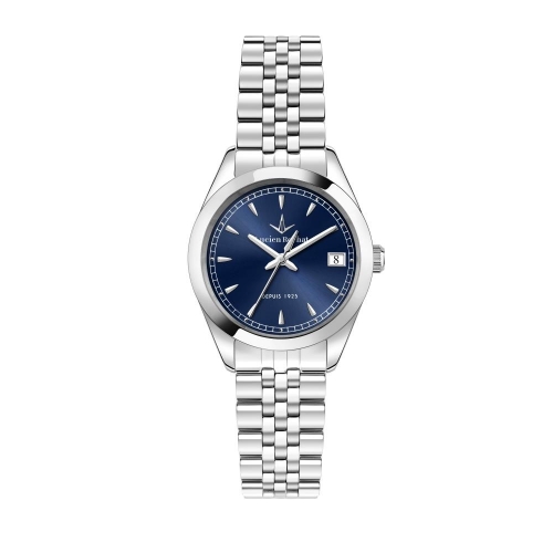 Lucien Rochat Madame 32mm 3h blue dial br ss