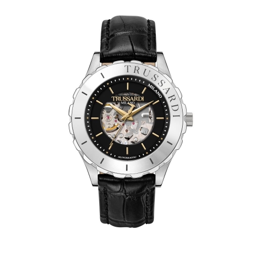 Orologio TRUSSARDI uomo T-logo Automatico pelle...