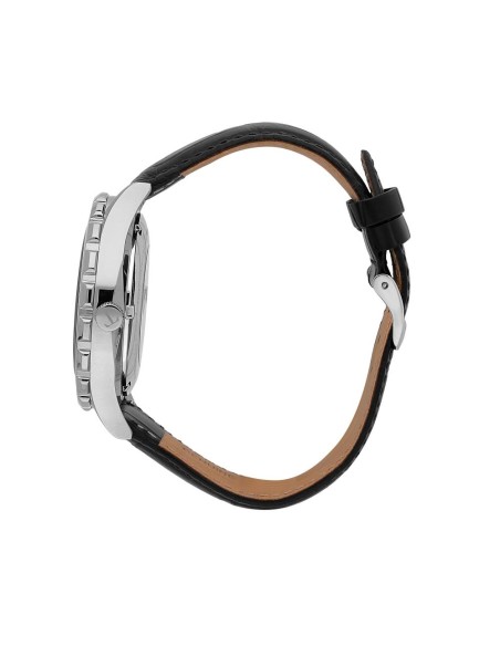 Orologio TRUSSARDI uomo T-logo Automatico pelle nero