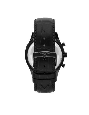 Orologio TRUSSARDI uomo T-logo cronografo pelle...