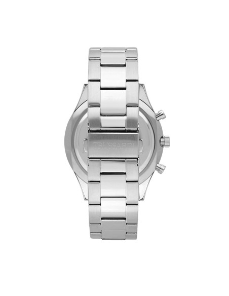 Orologio TRUSSARDI uomo T-logo multi funzione acciaio / blu