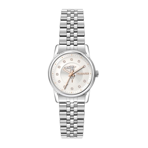 Orologio TRUSSARDI donna T-joy acciaio / bianco...