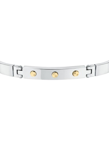 Bracciale MORELLATO uomo Urban acciaio / oro