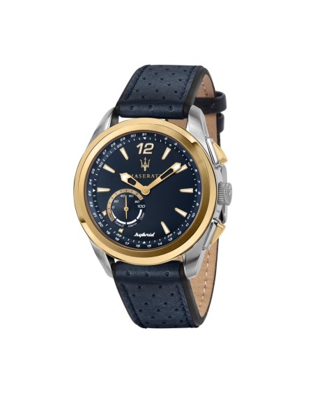 Maserati Traguardo 45mm 3h hybrid blue d blue str
