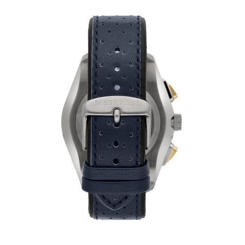 Maserati Traguardo 45mm 3h hybrid blue d blue str