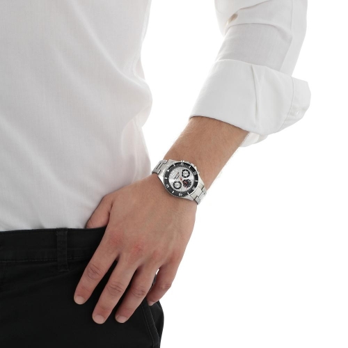 Sector 230 39mm mult silver dial bracelet ss uomo R3253161012