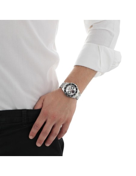 Sector 230 39mm mult silver dial bracelet ss uomo R3253161012