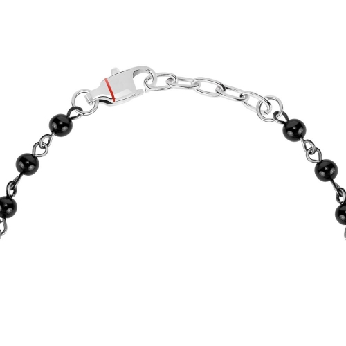 Sector Spirit br. rosary cross black onyx maschile SZQ23