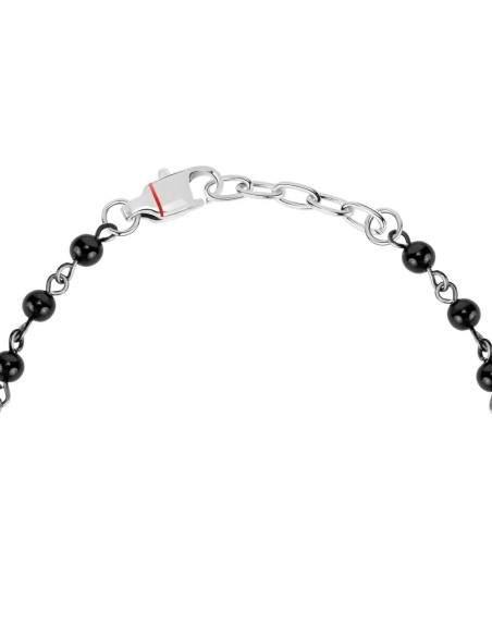 Sector Spirit br. rosary cross black onyx maschile SZQ23