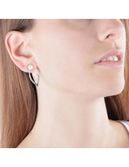 Morellato Foglia orecc. ss pearl donna SAKH16