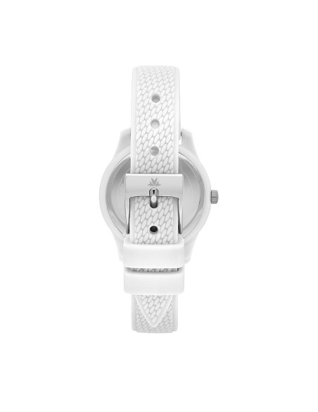 Morellato Soft 32mm 3h white dial white silicon st