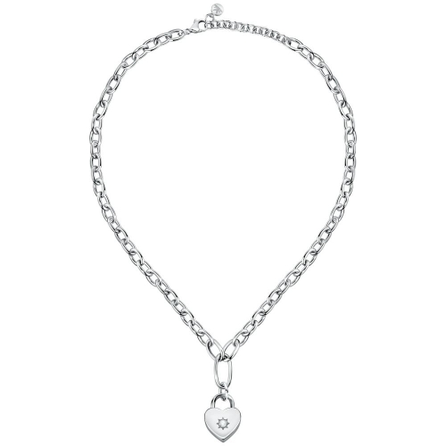 Collana MORELLATO donna Abbraccio acciaio cuore...