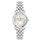 Philip Watch Anniversary 30mm 3h wsilver dial br ss donna