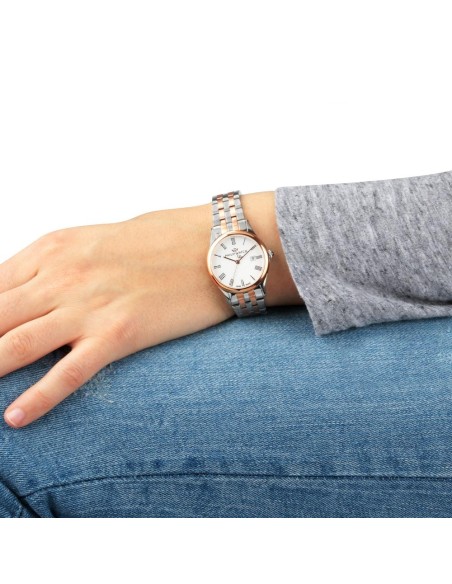 Philip Watch Marylin 31mm 3h white dial ss+rg br donna