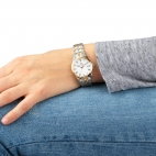 Philip Watch Marylin 31mm 3h white dial ss+yg br donna